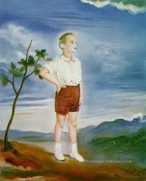 modonna child Painting - Portrait of a Child Salvador Dali